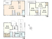 【千葉県/市川市市川】市川市市川二丁目　新築戸建3号棟 