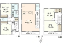 【東京都/西東京市富士町】西東京市富士町6丁目新築戸建　4号棟 