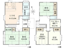 【埼玉県/坂戸市日の出町】坂戸市日の出町　中古戸建 