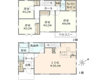 【東京都/八王子市打越町】八王子市打越町　新築戸建 