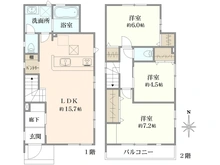 【東京都/日野市西平山】日野市西平山2丁目 新築戸建 1号棟 