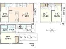 【東京都/国立市西】国立市西2丁目　新築戸建A号棟 