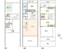 【東京都/葛飾区東堀切】葛飾区東堀切1丁目　戸建 