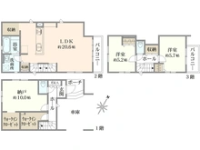 【東京都/足立区江北】足立区江北3丁目　戸建　3号棟 