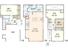 【東京都/足立区江北】足立区江北3丁目　戸建　4号棟 