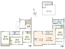 【千葉県/千葉市花見川区作新台】千葉市花見川区作新台2丁目中古戸建 