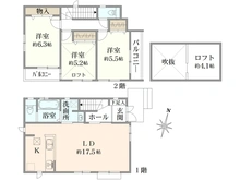 【東京都/東村山市野口町】ハートフルタウン　東村山野口町新築戸建　1号棟 