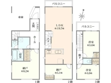 【東京都/杉並区和田】杉並区和田一丁目　新築戸建　C号棟 