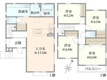 【東京都/練馬区大泉町】練馬区大泉町5丁目新築戸建・19号棟 