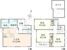 【東京都/練馬区東大泉】練馬区東大泉3丁目新築戸建 