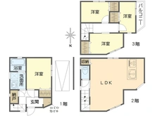 【大阪府/大阪市東住吉区鷹合】大阪市東住吉区鷹合4丁目　中古戸建 