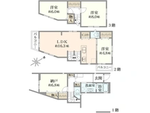 【東京都/北区豊島】北区豊島3丁目　新築戸建3号棟 