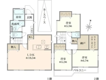 【神奈川県/横浜市瀬谷区瀬谷】瀬谷区瀬谷5丁目　新築戸建 