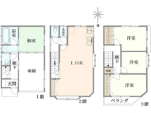 【大阪府/東大阪市中小阪】東大阪市中小阪5丁目　中古戸建 