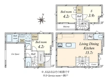 【東京都/江戸川区東松本】江戸川区東松本2丁目　新築戸建 