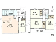 【東京都/清瀬市中里】清瀬市中里1丁目　新築戸建I号棟 