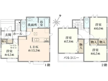 【東京都/清瀬市竹丘】清瀬市竹丘3丁目　新築戸建 