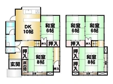 【京都府/京都市西京区松尾上ノ山町】京都市西京区松尾上ノ山町　中古一戸建て 