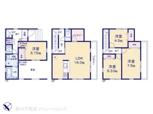 【埼玉県/さいたま市緑区大字中尾】さいたま市緑区大字中尾　新築一戸建て 