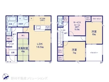 【埼玉県/さいたま市緑区大字大門】さいたま市緑区大字大門　新築一戸建て 