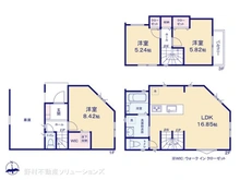 【埼玉県/さいたま市南区大字太田窪】さいたま市南区大字太田窪　新築一戸建て 