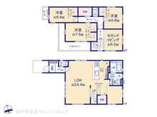 【千葉県/松戸市新作】松戸市新作　新築一戸建て 