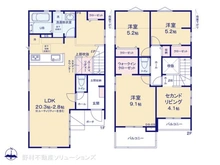 【千葉県/柏市松ケ崎】柏市松ケ崎　新築一戸建て 