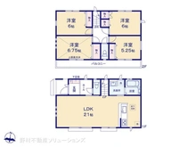 【千葉県/松戸市二十世紀が丘萩町】松戸市二十世紀が丘萩町　新築一戸建て 