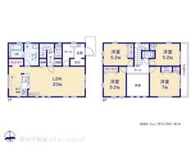 【千葉県/松戸市栗ケ沢】松戸市栗ケ沢　新築一戸建て 