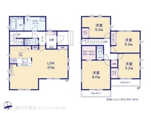 【千葉県/柏市八幡町】柏市八幡町　新築一戸建て 