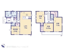 【千葉県/松戸市上本郷】松戸市上本郷　新築一戸建て 