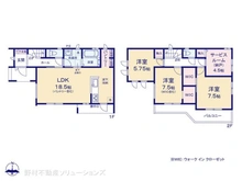 【千葉県/松戸市常盤平】松戸市常盤平6丁目　新築一戸建て 