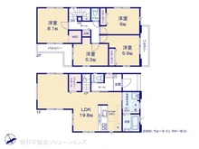 【千葉県/流山市加】流山市加1丁目　新築一戸建て 