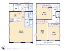 【千葉県/柏市名戸ケ谷】柏市名戸ケ谷1丁目　新築一戸建て 