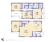 【千葉県/松戸市牧の原】松戸市牧の原1丁目　新築一戸建て 