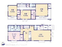 【千葉県/松戸市横須賀】松戸市横須賀1丁目　新築一戸建て 