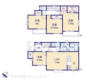 【千葉県/柏市豊住】柏市豊住4丁目　新築一戸建て 