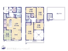 【千葉県/松戸市新松戸南】松戸市新松戸南2丁目　新築一戸建て 