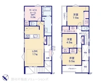 【千葉県/松戸市常盤平西窪町】松戸市常盤平西窪町　新築一戸建て 