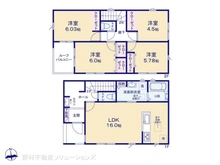 【千葉県/船橋市大穴南】船橋市大穴南1丁目　新築一戸建て 