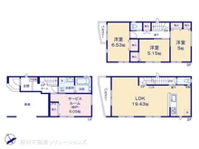 【千葉県/船橋市南本町】船橋市南本町　新築一戸建て 