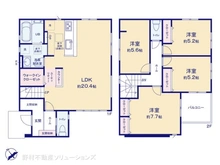 【千葉県/船橋市松が丘】船橋市松が丘4丁目　新築一戸建て 