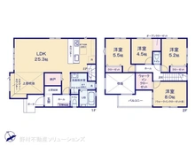 【千葉県/船橋市三咲】船橋市三咲6丁目　新築一戸建て 