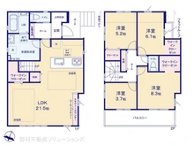 【千葉県/船橋市習志野台】船橋市習志野台8丁目　新築一戸建て 