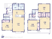 【千葉県/船橋市大穴南】船橋市大穴南1丁目　新築一戸建て 