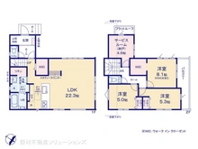 【千葉県/船橋市三山】船橋市三山9丁目　新築一戸建て 