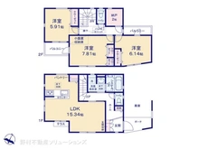 【神奈川県/相模原市中央区上溝】相模原市中央区上溝3丁目　新築一戸建て 