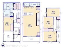 【神奈川県/大和市西鶴間】大和市西鶴間3丁目　新築一戸建て 