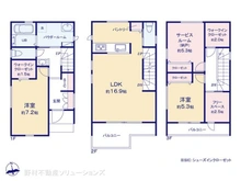 【神奈川県/藤沢市鵠沼石上】藤沢市鵠沼石上3丁目　新築一戸建て 