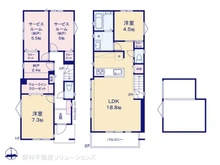 【神奈川県/茅ヶ崎市若松町】茅ヶ崎市若松町　新築一戸建て 